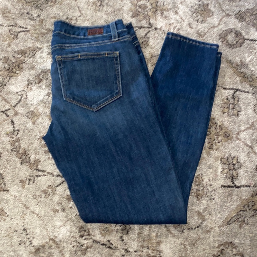 Distressed Paige Verdugo Ankle Jeans